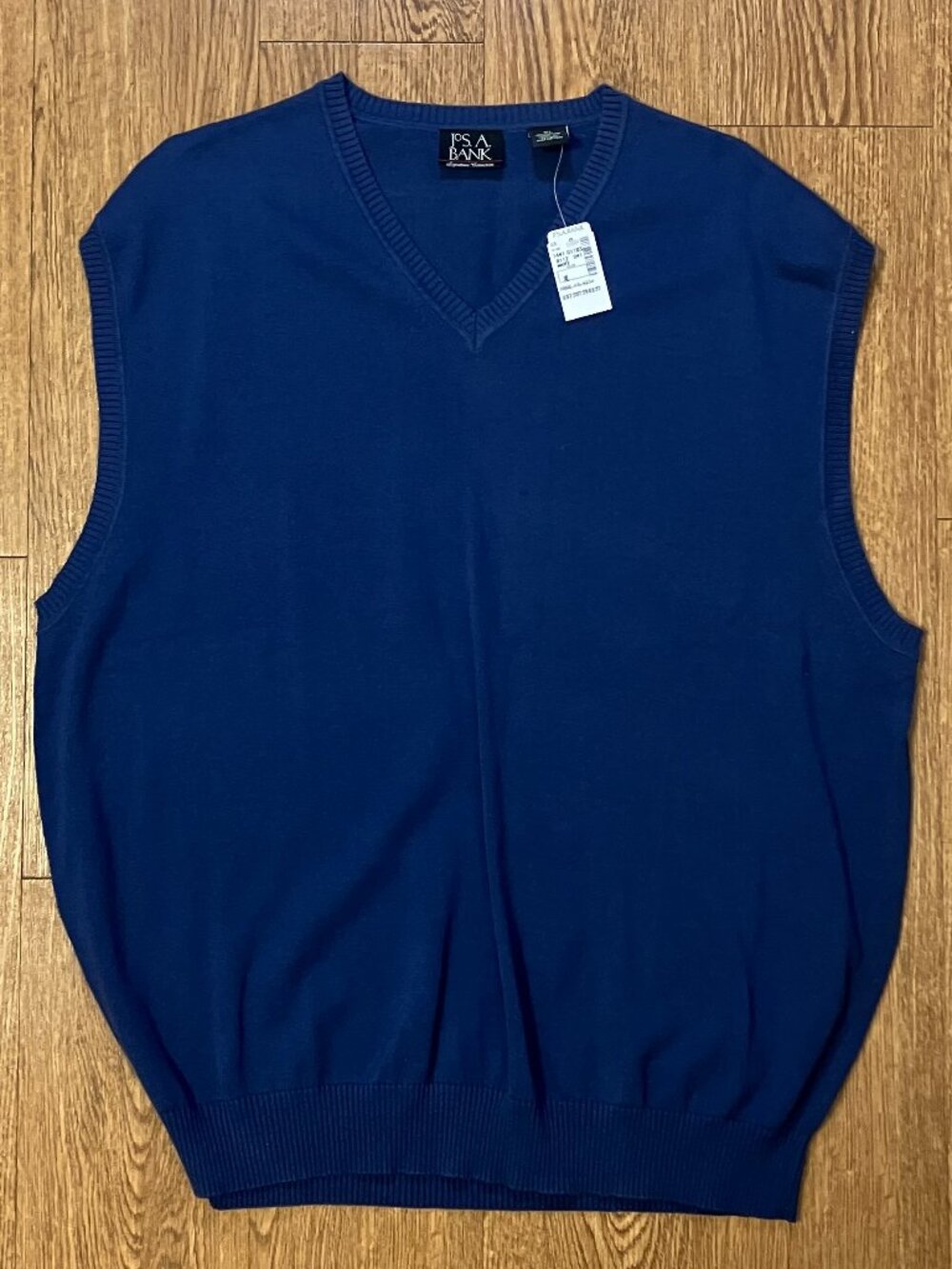 NWT Vintage Jos A Bank Signature Sweater Vest
